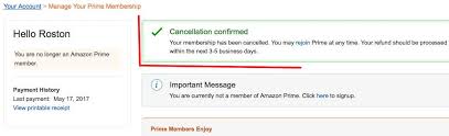 I did it last week, in response to amazon firing user experience designers emily cunningham and maren costa. How To Cancel Amazon Prime And Get Your Money Back 2017 Slashgear