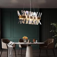 Main products interior lighting chandeliers. Modern X Shape Crystal Chandelier Led Lighting 7pm Lighting