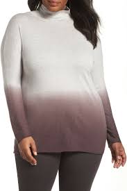 Nic Zoe Traveler Ombre Turtleneck Plus Size Nordstrom Rack