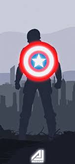 Captain america is a fictional superhero appearing in american comic books published by marvel comics. Captain America Wallpaper Iphone X 500x1082 Wallpaper Teahub Io
