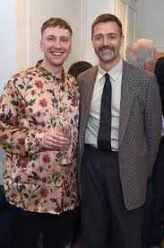 Find a couple's wedding registry or website. Joe Lycett Patrick Grant Summer Wedding Suits Fashion Live At The Apollo