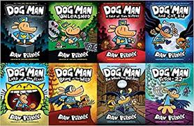 Dog Man Books Series 1 8 Dav Pilkey Amazon Com Books