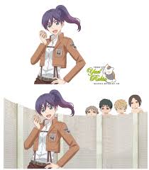 Kiss him, not me, known in japan as boys, please kiss him instead of me, is a japanese romantic comedy shōjo manga series written and illustrated by junko. Render Watashi Ga Motete Dousunda Snk By Yaelrukia On Deviantart