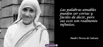 Mas sem ela, o oceano será menor. madre teresa de calcutá. 50 Frases De La Madre Teresa De Calcuta