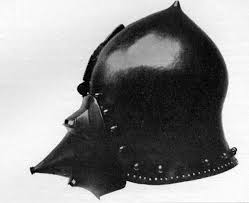 coburg bascinet profile view medieval helmets medieval armor bascinet helmet