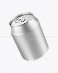 Matte Can Mockup In Can Mockups On Yellow Images Object Mockups