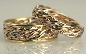 Braided Unique Wedding Rings And Handmade Unique Wedding Wedding Rings Unique Wedding Rings Simple Wedding Ring Styles