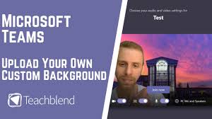 You can use a custom background in microsoft teams. Microsoft Teams Upload Add Your Own Image As A Custom Background For Video Calls Meetings Youtube