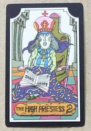JOJO's Bizarre Adventure Stardust Crusaders Tarot Card THE HIGH  PRIESTESS BANDAI | eBay