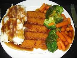 Fish Fingers And Gravy Fish Finger Meals Food