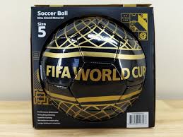 FIFA WORLD CUP QATAR 2022 Platinum Print Soccer Ball Size 5 - Official  Licensed 9328936116567 | eBay