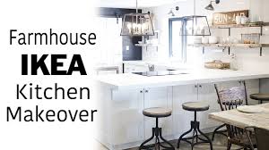 white ikea kitchen tour & room makeover