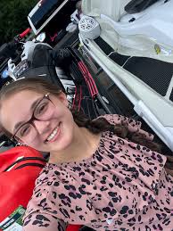 Good day riding with my daughter