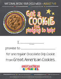 Kids Enjoy A Free Cookie At Great American Cookies American Cookie Coupon Apps Coupons