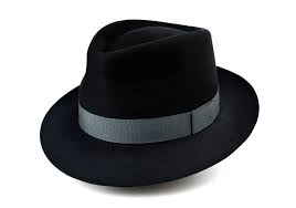 Fedora The Cooper Black Fedora Hat For Men Mens Fedora Etsy Black Fedora Black Fedora Hat Mens Fedora