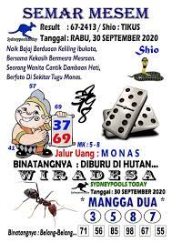 Prediksi Syair Sydney 30 September 2020 Keluaran Sydney Jakarta4d