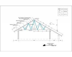 Sebelum memasang rangka atap baja ringan, sobat builders harus mengetahui derajat kemiringan atap sesuai kebutuhan anda. Contoh Gambar Rangka Atap Baja Ringan Bangunan Sekolah Atap Teknik Sipil Bangunan