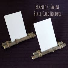 Candy cane place card holder. Branches And Twine Place Card Holders Loulou Downtown