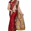 The base is made from a traditional balinese fabric that has gold thread interwoven with the main silver grey colour. 1