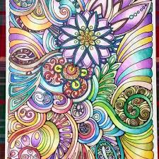 Gorgeous Colouring Page Which Has Been Coloured In By Pixie Blue Eyes With Their Chameleon Pens Colorachetipassa Chameleon Art Coloring Pages Marker Art