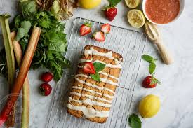 But not until after you try it once! Healthy Lemon Rhubarb Pound Cake