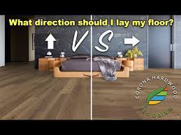 Wood floor hallway direction wikizie co description: Determining The Direction To Lay Install Hardwood Laminate Or Luxury Vinyl Plank Flooring Youtube