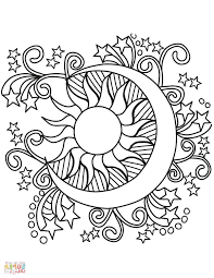 Sun moon stars coloring pages #732233 (license: Coloring Moon And Starsring Pages God Created The Sun Page For Kinder Beograd Made Solar System Full Splendi Stars Images Americangrassrootscoalition Coloring Home