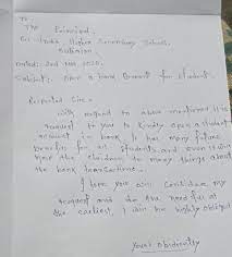 Such a letter is written by a person who has a background in business, finance, marketing, customer service or any other sector related to banking. Application Letter To Principal To Open A Student Account In Bank Brainly In
