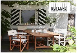 Butlers Gartenkatalog Gartenmobel Sets Balkon Design Regiestuhl