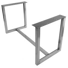 Big Gemini Made To Order Metal Table Legs Kitchen Island Legs Metal Metal Table Base