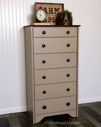 Beautiful Refinished Solid Wood 6 Drawer Dresser This Beautiful Tall Dresser Has Been Hand Painted In Cece Furniture Makeover Upcycled Furniture Tall Dresser