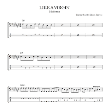 Check spelling or type a new query. Like A Virgin Madonna Bass Transcription Score Tab Lesson Hotmart
