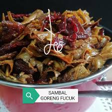 Mie goreng jawa sesuai budget enak lainnya. Sambal Goreng Fucuk
