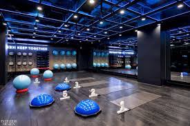 Find the perfect sports strip stock photo. Eight Inc Creates First Keepland Gym In Beijing For Chinese Digital Fitness App Maker Gym Interior Gym Decor Gym Lighting