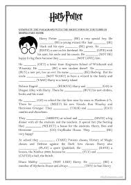Complete The Story With The Past Simple Or Past Continuous Form Of The Verbs In Brackets Simple Past Tense Harry Potter Worksheet Free Esl Printable Worksheets Made By Teachers Simple Past Tense English Reading Learn English