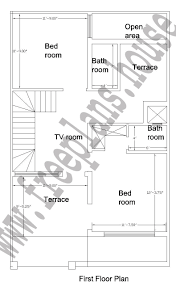 25x40 Feet First Floor Plan Floor Plan Design Floor Plans House Plans