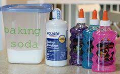 Easy Unicorn Slime Recipe My Frugal Adventures Baking Soda Slime Slime No Glue Slime Recipe