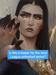 Is this a small tease of what's to come in the next League of Legends  animated series? #leagueoflegends #arcane #gaming #tvshow #netflixseries