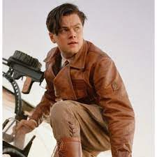 Aviator Jacket Brown Howard Hughes Leather Jacket Indiana Jones Jacket Aviator Jackets Aviator Leather Jacket