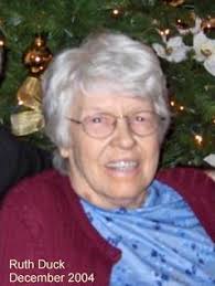 Ruth Duck Obituary (2005)