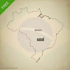 You can print or download these maps for free. Free Vector Map Of Brazil Outline One Stop Map