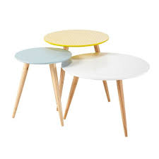 vintage scandinavian trio tables table basse gigogne tables gigognes table basse