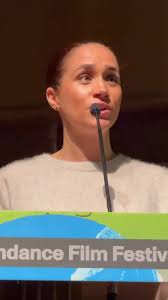 Meghan Sussex took to the stage at the Sundance Film Festival this morning  to talk about the Girl Scouts in "Cookie Queens"