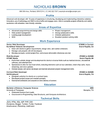 A web developer resume sample better than most. Professional Web Developer Resume Examples Web Development Livecareer
