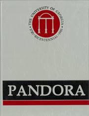 University of Georgia - Pandora Yearbook (Athens, GA), Class of 1985, Cover