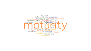The quality of behaving in a sensible wa. Maturity Synonyms And Related Words What Is Another Word For Maturity Grammartop Com