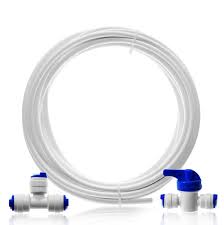 How to adjust the water level on the ice maker. Ultra Safe Fridge Water Line Connection And Ice Maker Installation Kit For Reverse Osmosis Systems Water Filters Moonter 20ft 3 8 Pe Tubing With 3 8 Push In And Compression Fittings Buy Online In El