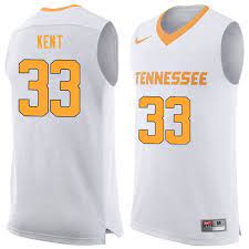 Men 33 Zach Kent Tennessee Volunteers College Basketball Jerseys Sale White College Basketball Jersey Basketball Jersey Jersey