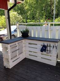 Comment Fabriquer Un Bar En Palette Pour Le Jardin Palette Jardin Salon De Jardin Palettes Piscine Palette