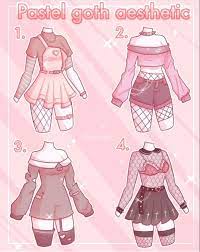 In a recent tutorial, we explained how to draw an anime body, and now we will show how to draw anime clothes. Asaqin Pastel Goth Aesthetic Pastel Goth Outfits Drawing Anime Clothes Art Clothes